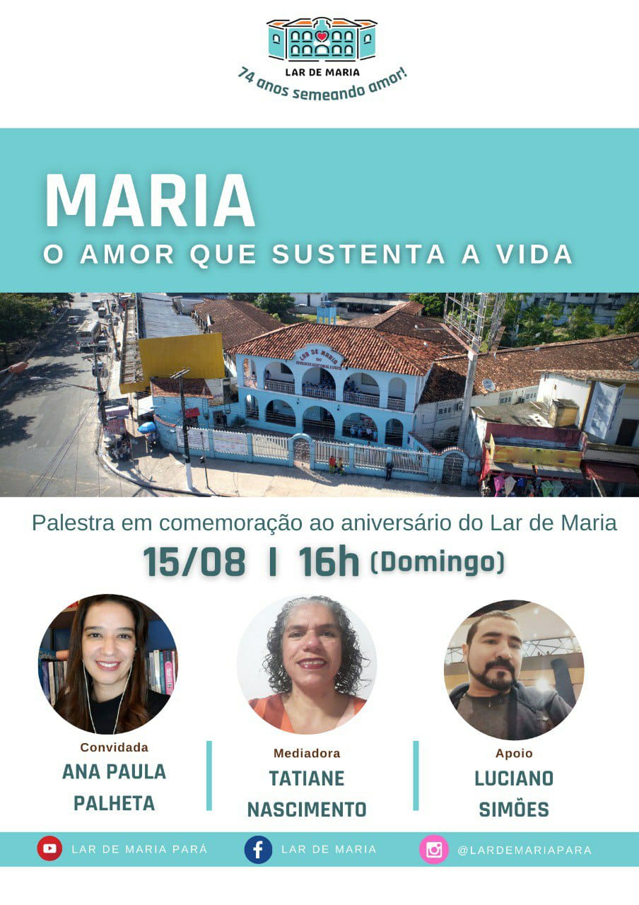 Você está visualizando atualmente Live do aniversário do Lar de Maria