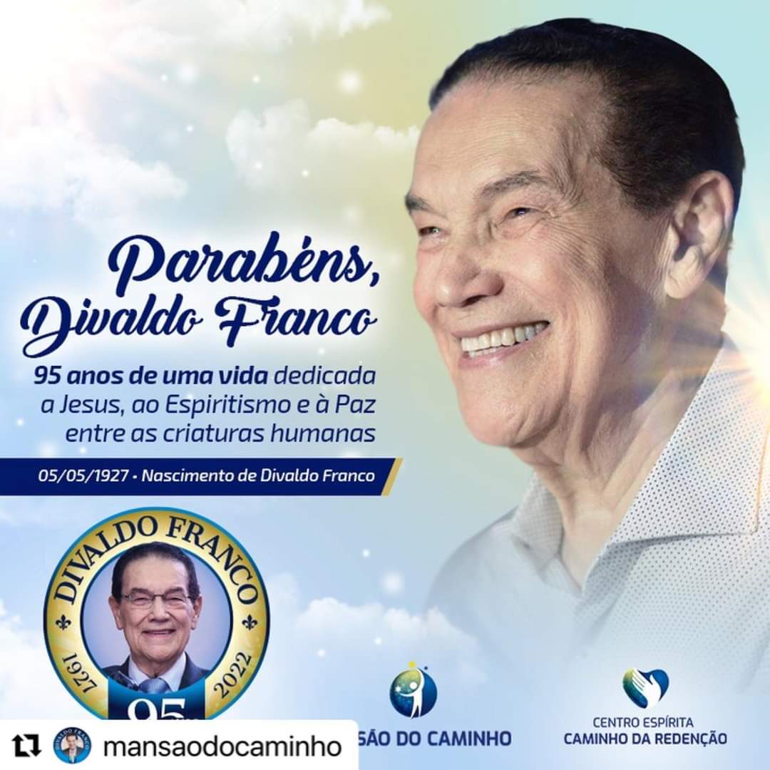 Você está visualizando atualmente Divaldo Franco, 95 anos!