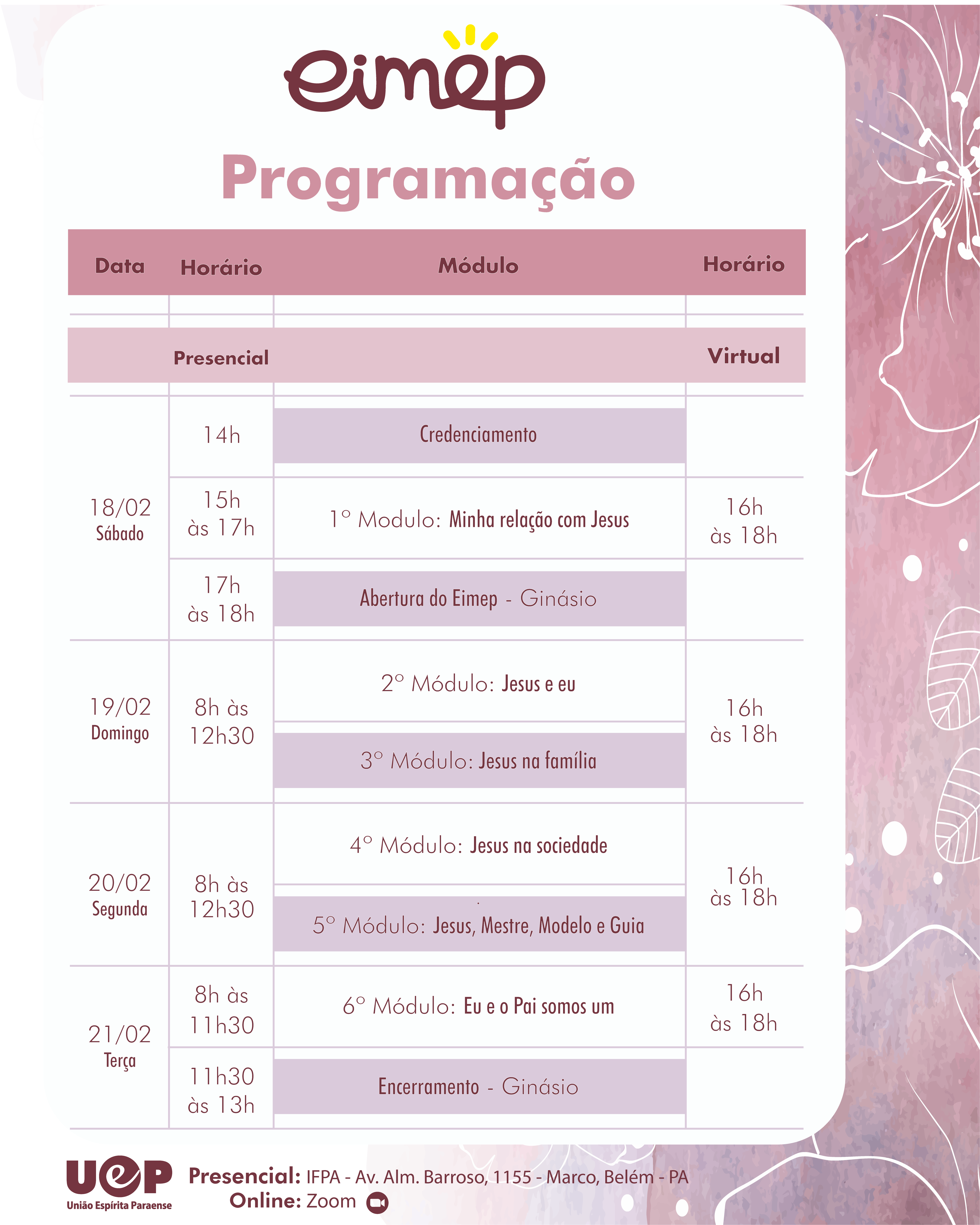 No momento, você está visualizando Confira a programação do Eimep 2023