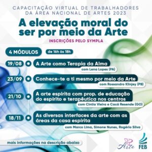 Leia mais sobre o artigo Arte – Formação virtual 2023