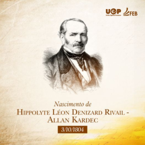 Leia mais sobre o artigo Hippolyte Léon Denizard Rivail (3 de outubro de 1804, Lyon-FR, 31 de março de 1869, Paris-FR)