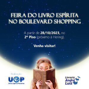 Leia mais sobre o artigo Feira do Livro Espírita no Boulevard Shopping