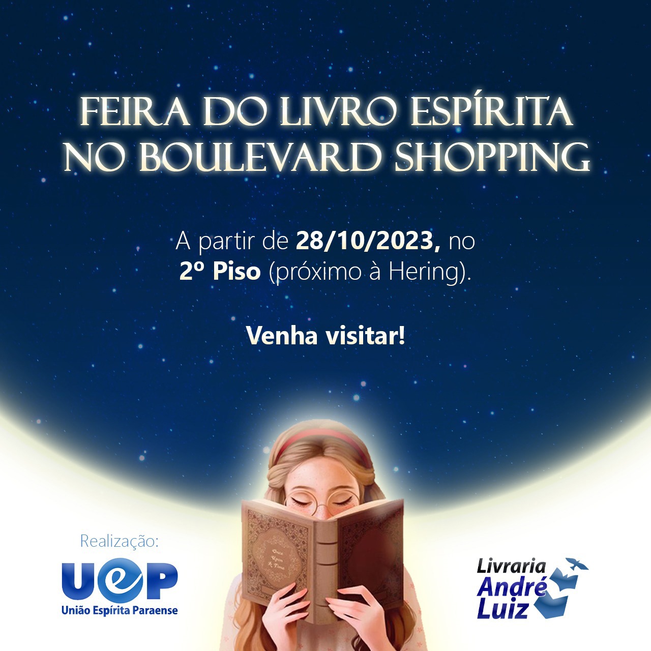 Você está visualizando atualmente Feira do Livro Espírita no Boulevard Shopping