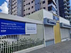 Leia mais sobre o artigo UEP inaugura Livraria Chico Xavier e Cafeteria Tia Cassula na Castelo Branco, em Belém