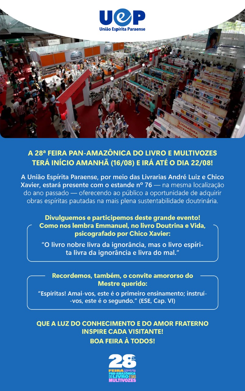No momento, você está visualizando 28º Feira Pan-Amazônica do Livro e Multivozes